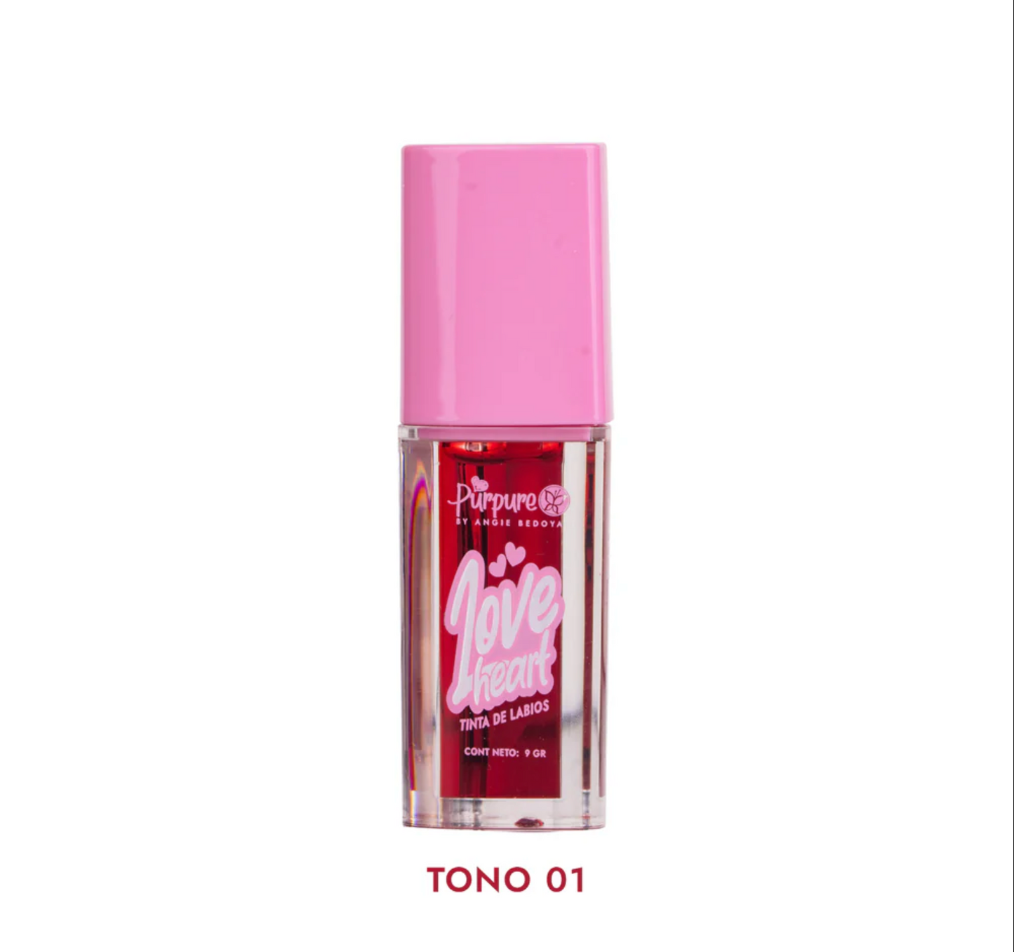 Tinta de labios Love Heart Purpure