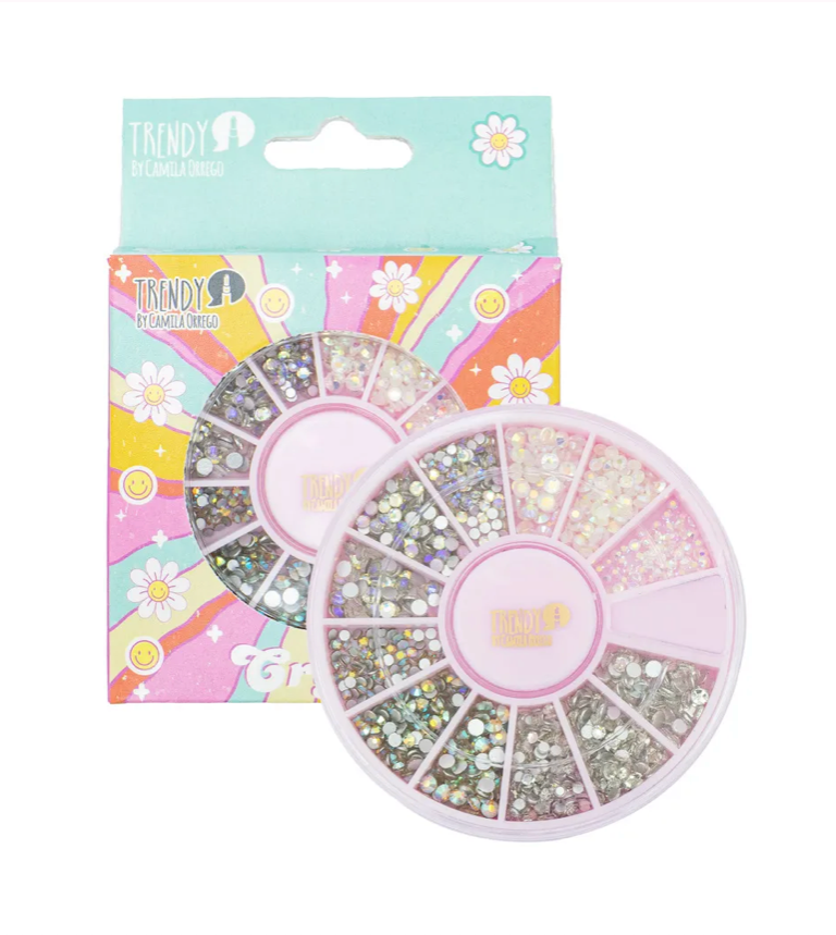 Kit de piedritas de cristal Trendy