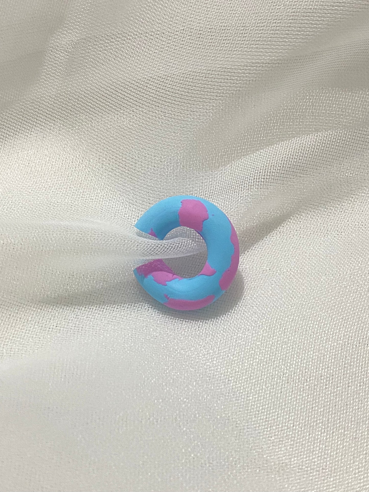 Earcuff Animal Print Azul