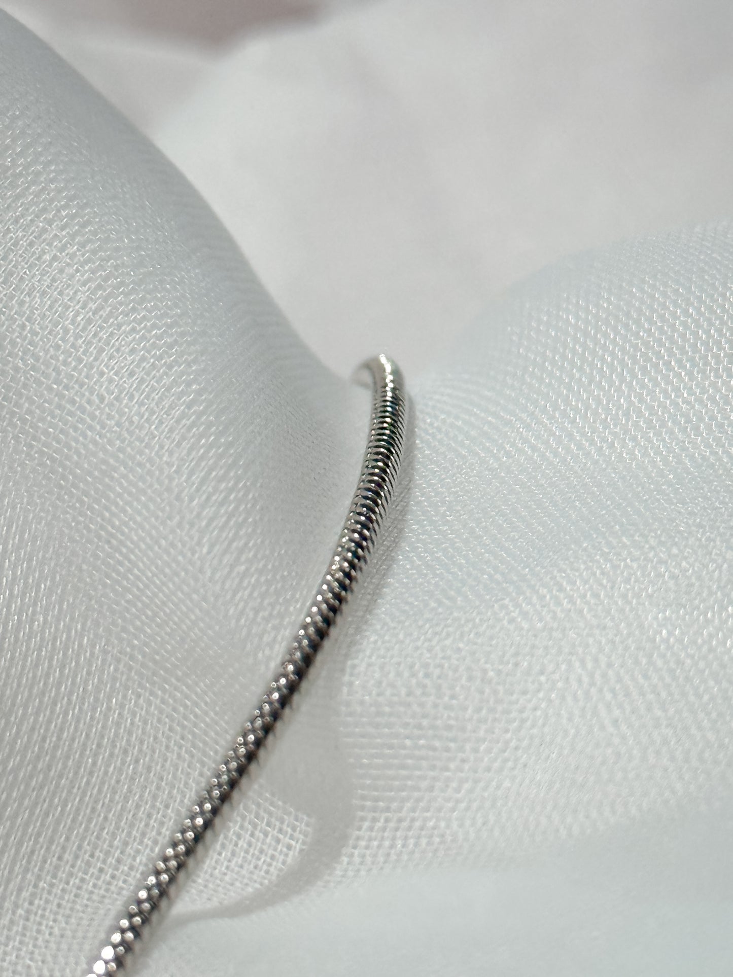 Cadena Gota Plateada