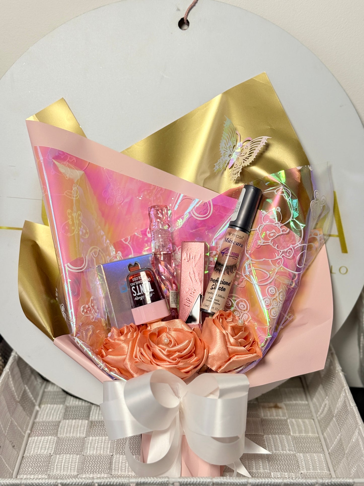 Ramo de maquillaje Rosas Eternas | PEQUEÑO