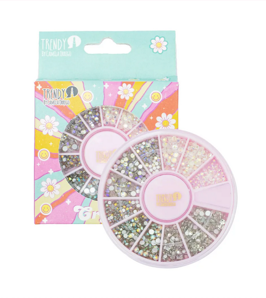 Kit de piedritas de cristal Trendy