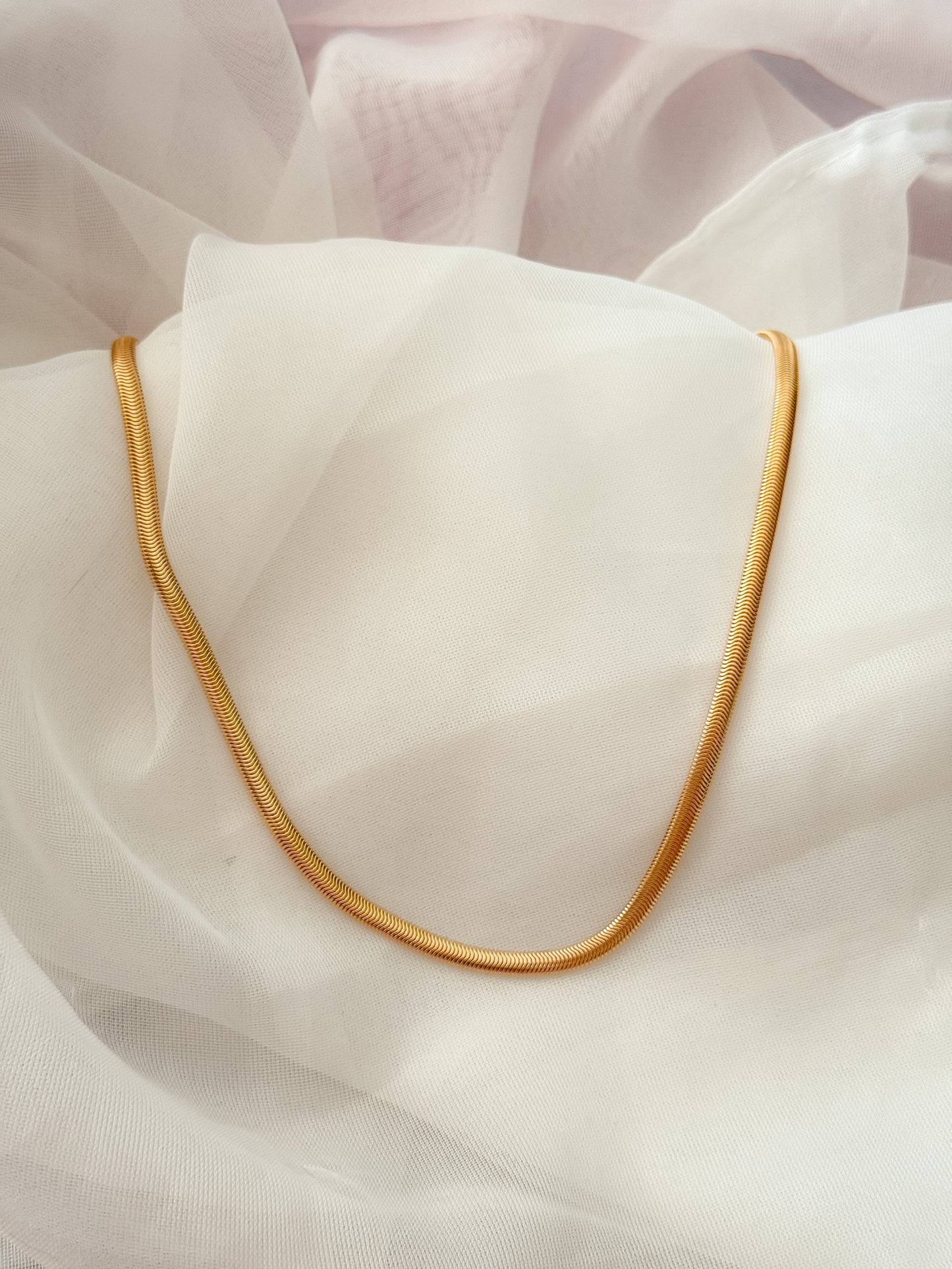 Cadena Serpiente Dorada