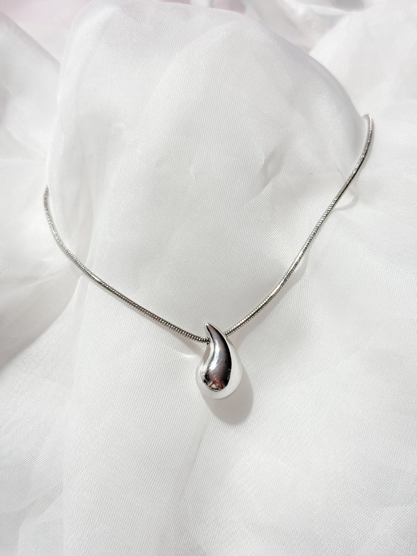 Cadena Gota Plateada