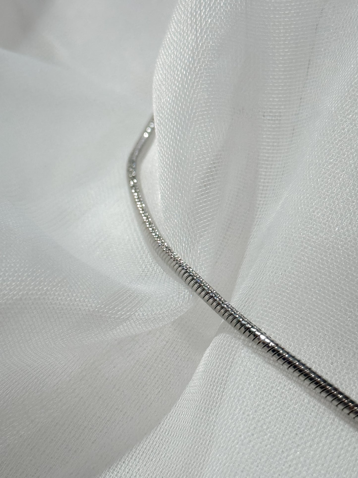 Cadena Gota Plateada