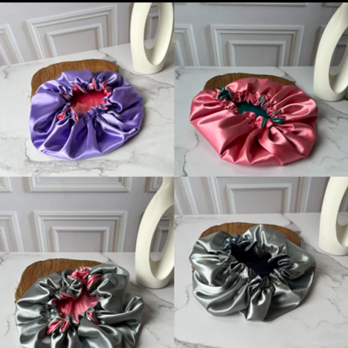 Gorro de satín