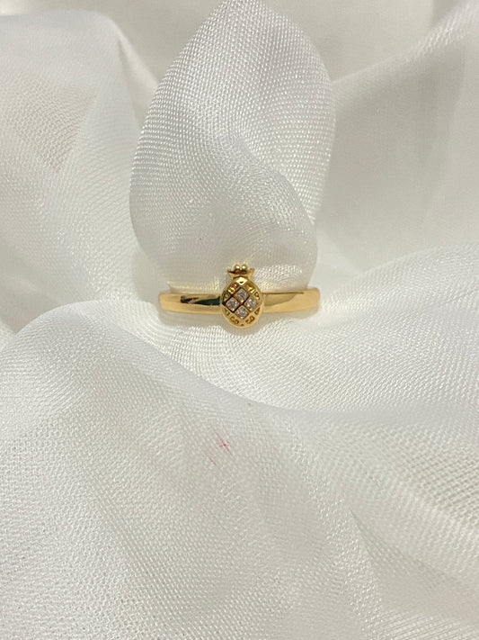 Anillo dorado Piña